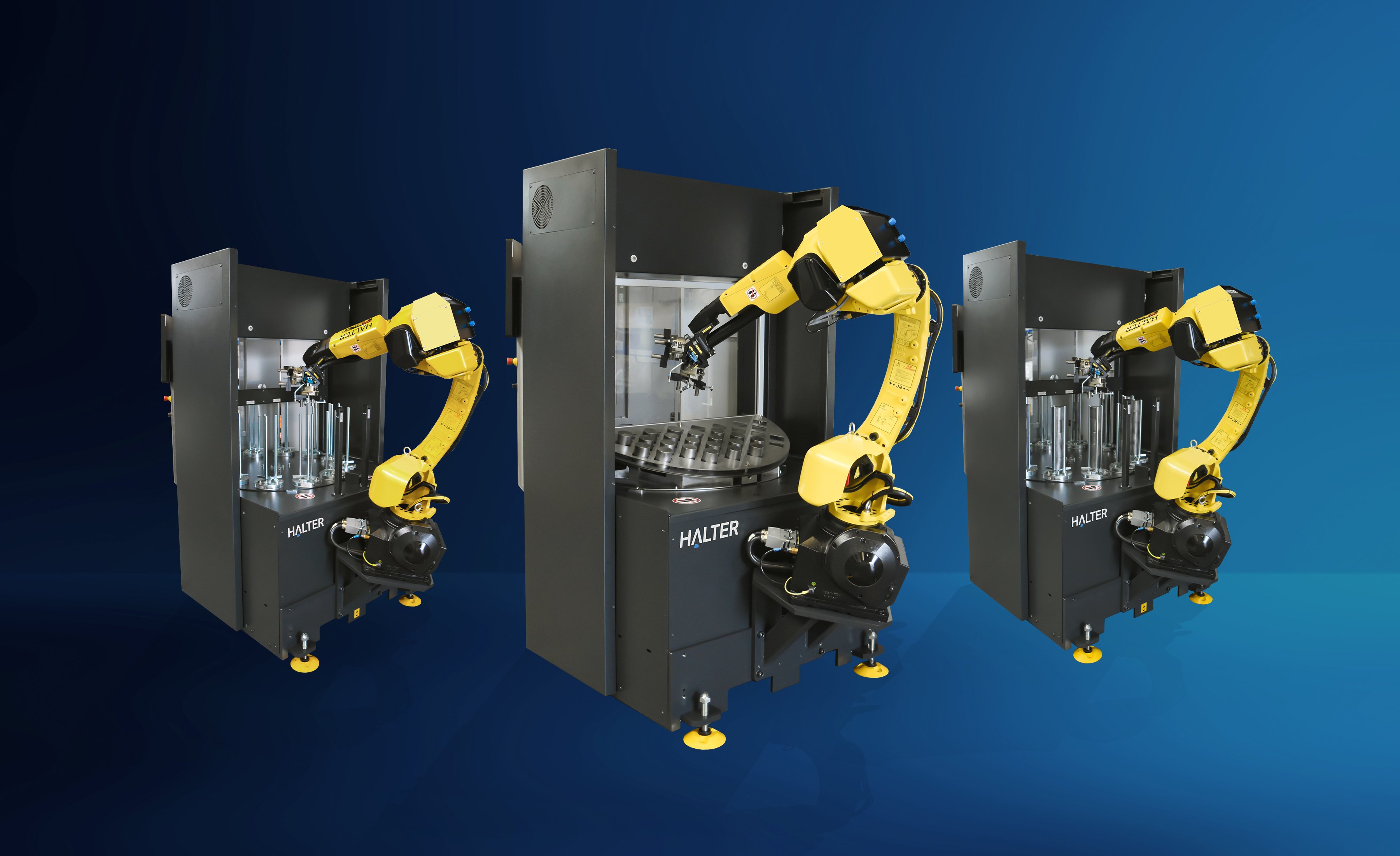 Automated Tending Lathe & Milling Robots Halter CNC Automation